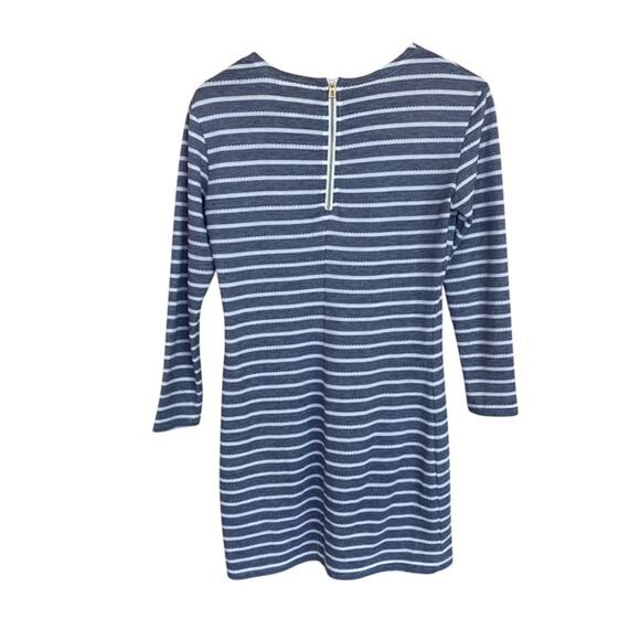 Sail To Sable Blue and White Striped Dress - Size XS - Picture 2 of 6